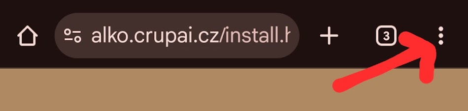 Instalovat aplikaci